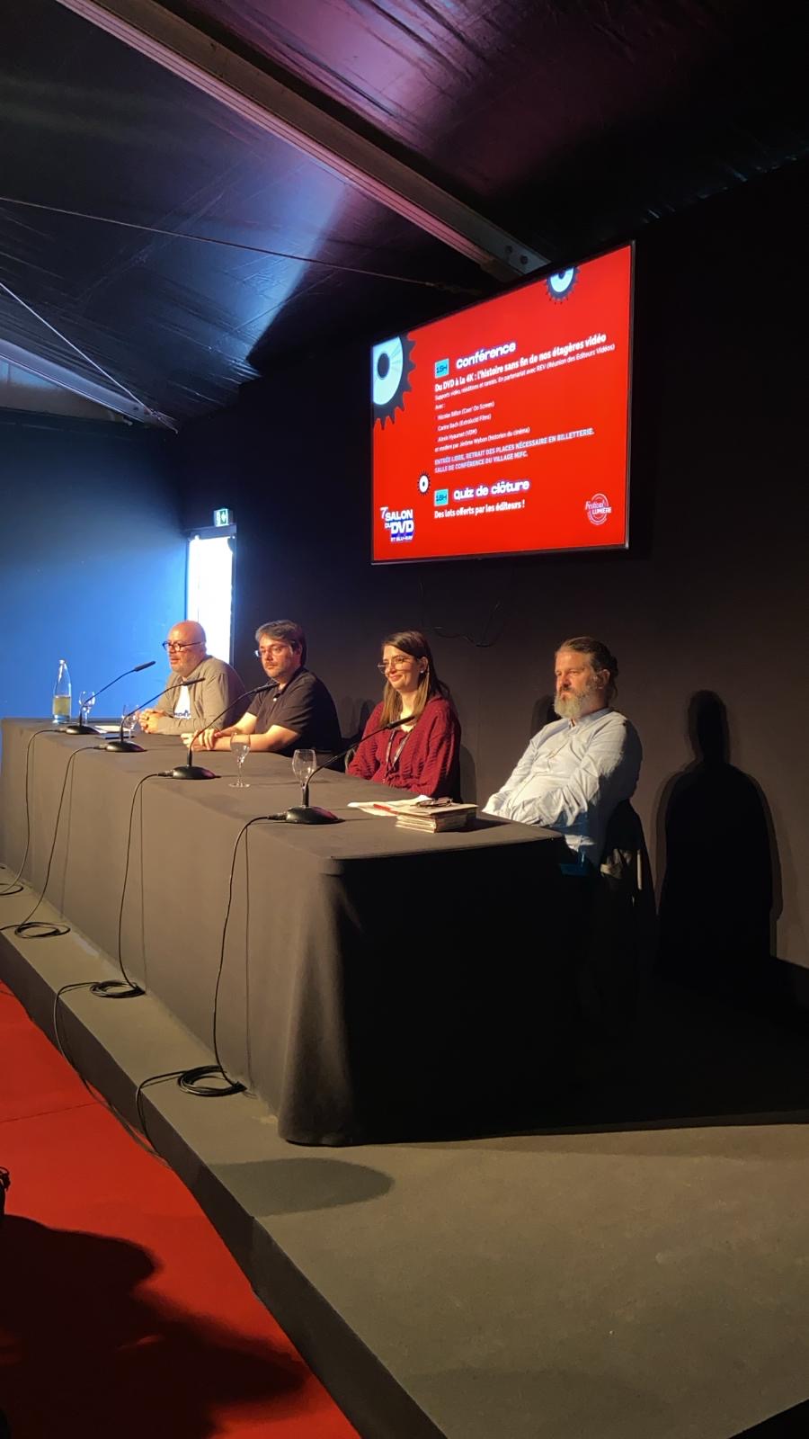 Conférence : Du DVD au 4K 